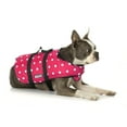 thumbnail image 4 of Seachoice Dog Life Vest, Adjustable Life Jacket For Dogs, w/ Grab Handle, Pink Polka Dot, Size XXS, Up to 6 Lbs., 4 of 5