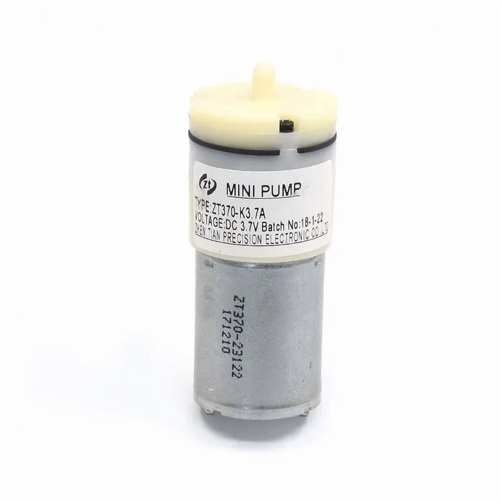 DC 3V 3.7V 5V Mini 370 Motor Diaphragm Air Vacuum Pump Small Negative Pressure Suction Pump DIY Breast Pump Inflator Aquarium