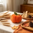 thumbnail image 3 of Kyusrd Fall Decor for Home,Halloween Pumpkin Decorations Soft Stuffed Fabric Pumpkin Ornament Fall Thanksgiving Home Table Decor Small Pumpkin Pillow Toy For Party Indoor, 3 of 8