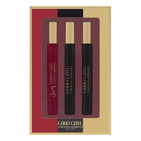 Carolina Herrera Good Girl, Supreme, Very Good Girl Trio Mini Set Set Includes: 3 x 0.34 oz Eau de Parfum Roll-On