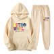 thumbnail image 2 of Sudadera con capucha para hombre y mujer, pantalones de chándal Unisex, ropa deportiva y2k, traje de 2 piezas, ropa de alta calidad, Otoño e Invierno xuanjing unisex, 2 of 2