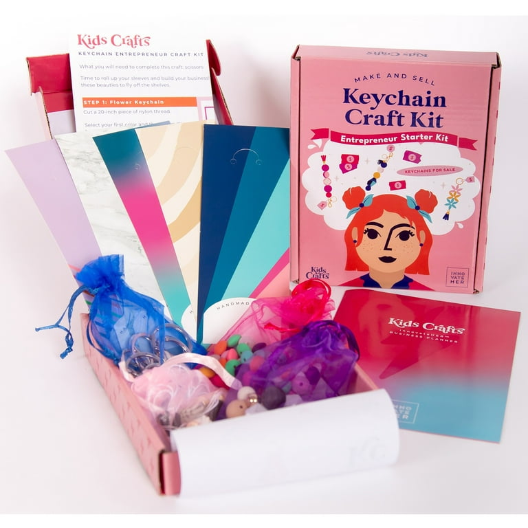 Make and Sell Keychain Craft Kit - Kids Crafts