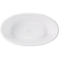 thumbnail image 5 of Vanity Art 69" x 40" Acrylic Freestanding Bathtub, 5 of 5