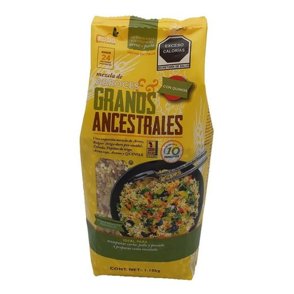 Mezcla de Arroz Granos Ancestrales 1.1 Kg Vegano Food with Purpose Original