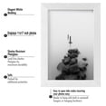 thumbnail image 5 of 11x17 Picture Frames Photo Frames Display Pictures Matted 9x12,11x14,11x17,13x19,A3,A4 Rectangle Wall Gallery Photo Frames-White, 5 of 8