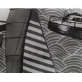 thumbnail image 5 of oneOone Georgette Viscose Gray Fabric Nautical Craft Projects Decor Fabric Printed By The Yard 42 Inch Wide, 5 of 5