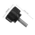 thumbnail image 2 of COMPUKAS 10Ud Tornillos De Montaje Con Knurled Antideslizantes Para Equipos Y Maquinaria En Negro, 2 of 8