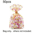 thumbnail image 3 of 50Pcs Holiday Party Candy Biscuit Nougat Snacks Gift Pouch Storage Bag Container, 3 of 9