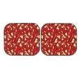 thumbnail image 7 of Goofa Fire Extinguisher Pattern 2 Piece Car Windshield Sun Shade Foldable | Front Windshield Shade for Sun, Heat and UV Rays | Sunshade for Car Front Window-Small, 7 of 7