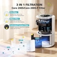 thumbnail image 2 of Core 200S-P Replacement Filter Compatible with LEVOIT Core 200S Smart WiFi Air PuriFier, Core 200S-RF Air Filter, White, 3 Pack, 2 of 8