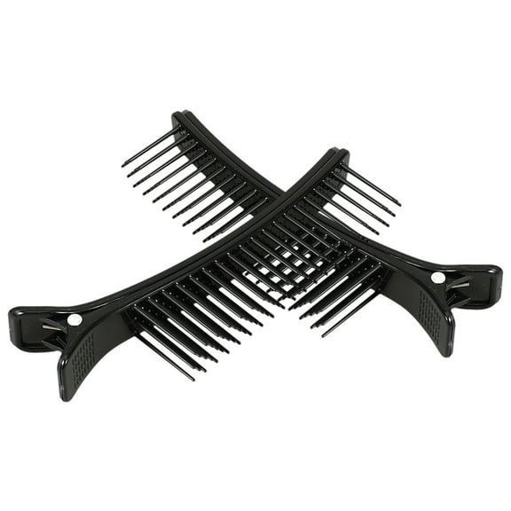 MLINS 2pcs Hot Curler Clamps Hair Curler Plastic Clips For Sectioning And Styling Plastic Replacement Roller Clips For Women Girls
