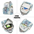 thumbnail image 5 of Cat Head Travel Laptop Backpack Casual Daypack Lightweight Bookbag Compartment for Business, 5 of 7