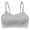 Grey, variant on Motion Control Zip, High-Impact Sports Bra, Underwire Bra Women Racerback Sports Bras