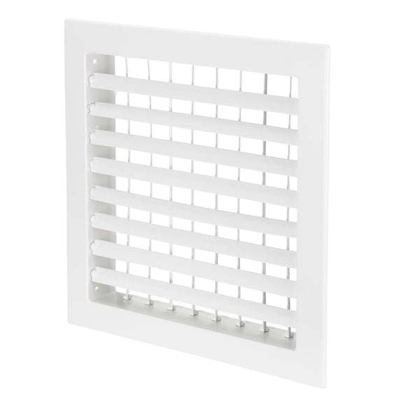 Uxcell 10 x 10 Inch Square Air Vent Cover, Plastic Air Return Grille Diffuser, White
