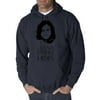 Trendy USA 114 - Adult Hoodie Crows Before Hoes Jon Snow Game Of Thrones Sweatshirt XL Navy