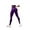 Deep Purple, variant on 3D Leggings - High Waisted Anti Cellulite Leggings for Women, Tummy Control Yoga Pants with 3D Compression Technology for Gym Workout & Everyday Wear