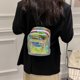 thumbnail image 1 of Bolsa Mini mochila transparente para mujer, mochilas escolares transparentes de PVC para niños y niñas (colorido) JShteea Para Estrenar, 1 of 9