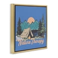 thumbnail image 3 of Stupell Industries Vintage Nature Therapy Camp Gold Framed Floater Canvas Wall Art design by Jedco Brands, Inc., 25 x 25, 3 of 9