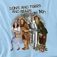 thumbnail image 2 of Wizard of Oz Oh My Women's T Shirt (2X-Large) Light Blue, 2 of 6