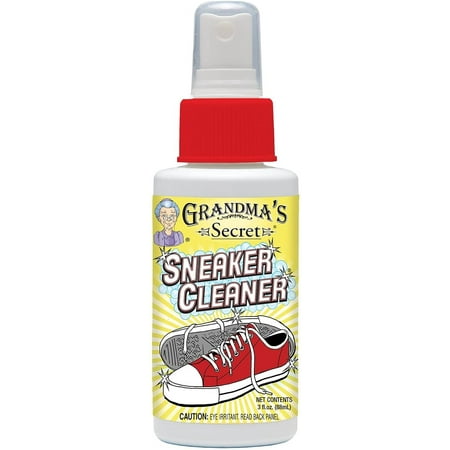 

Sneaker Cleaner - Shoe Cleaner for Rubber Canvas and Leather - Stain Remover Spray Removes Dirt Grime and Grass - 3oz Sneakers Cleaner for Outdoor Shoes Slippers and Moccasins