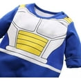 thumbnail image 5 of WIBACKER Baby Infant Boy Armor Printed Outfits 100% Cotton Newborn Boy Cosplay Party Jumpsuit Halloween Christmas Rompers, 5 of 8