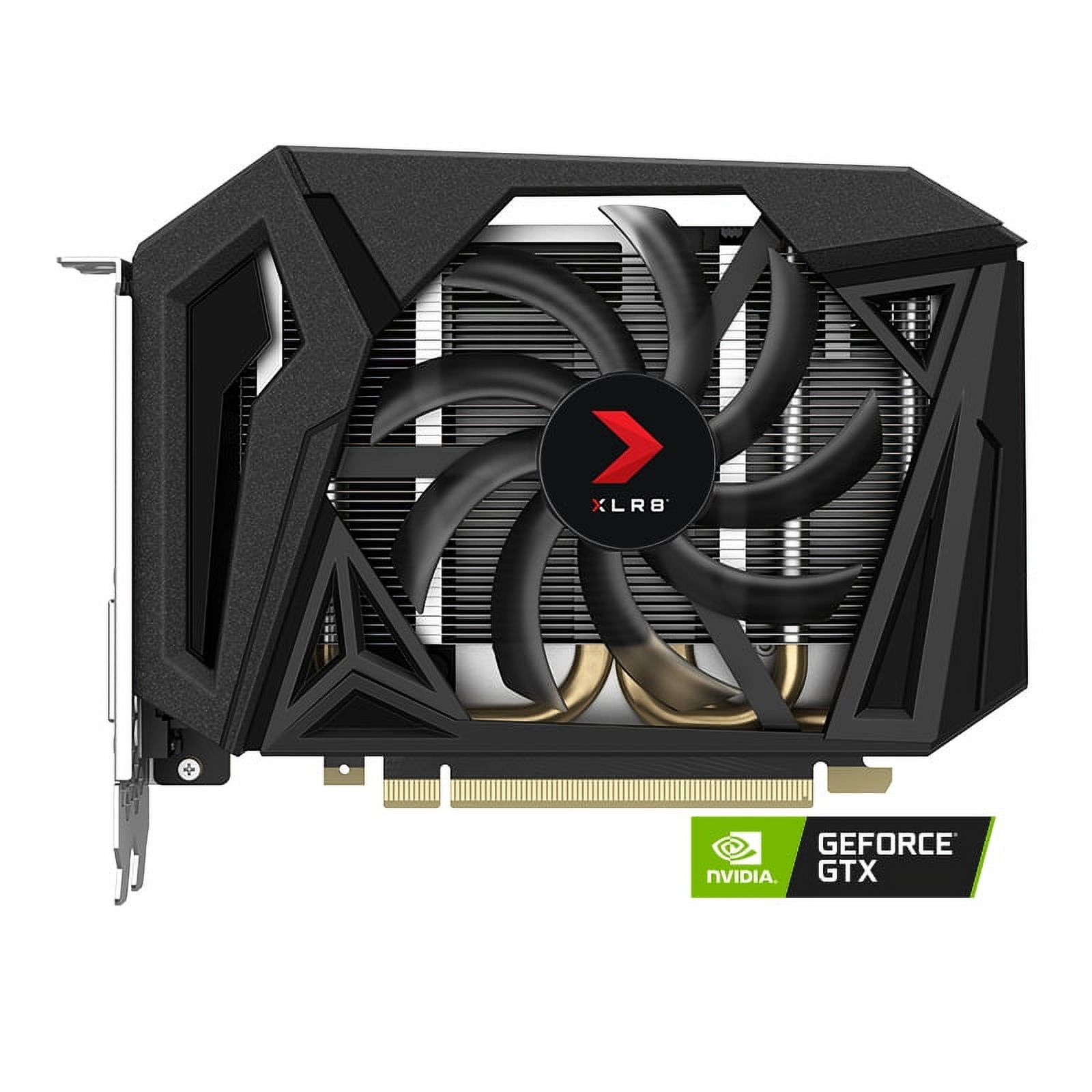 PNY GeForce GTX 1660 6GB XLR8 Gaming Overclocked Edition Single Fan Graphics Card