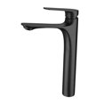 thumbnail image 3 of Grifo de lavabo para baño, lavabo, hogar, grifo de cocina, agua caliente y fría Negro, 3 of 9