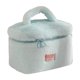 thumbnail image 3 of Bolsa de maquillaje de felpa, neceser multifuncional para viajes, hoteles, brochas de maquillaje. Azul, 3 of 9