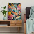 thumbnail image 5 of Qisvanset 12x16 Inch Black Lab Dog in Reeds Oil Painting Canvas Print Wall Art, 5 of 5