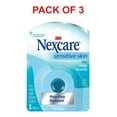 thumbnail image 2 of 3M Strong Hold Pain-Free Removal Tape - For Wound, Cuts, Sensitive Skins & Abrasions - Secure First Aid Dressing - Water-Resistant & Hypoallergenic, Silicone Adhesive - 1 in x 14 Yds - Pack of 3, 2 of 10