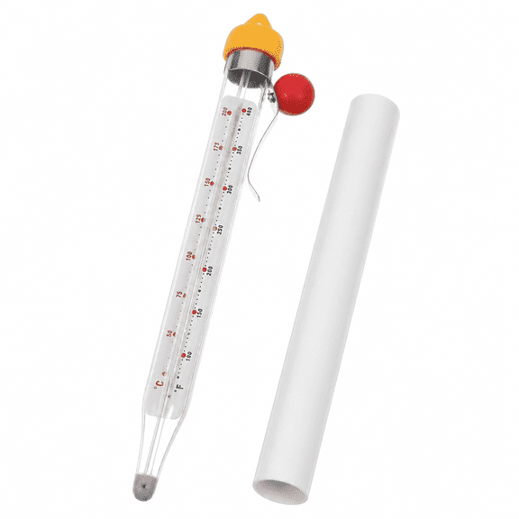 VORALYN 1 Set of Candy Deep Fry Thermometer Instant Read Glass Food Thermometer for Cooking