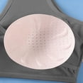 thumbnail image 7 of Nilvkv Sleeping Bras for Women, Wireless Bras for Women, Wide Strap Wireless Seamless Crisscross V Neck Comfort Sleep Bra Gray 34ABC, 7 of 7