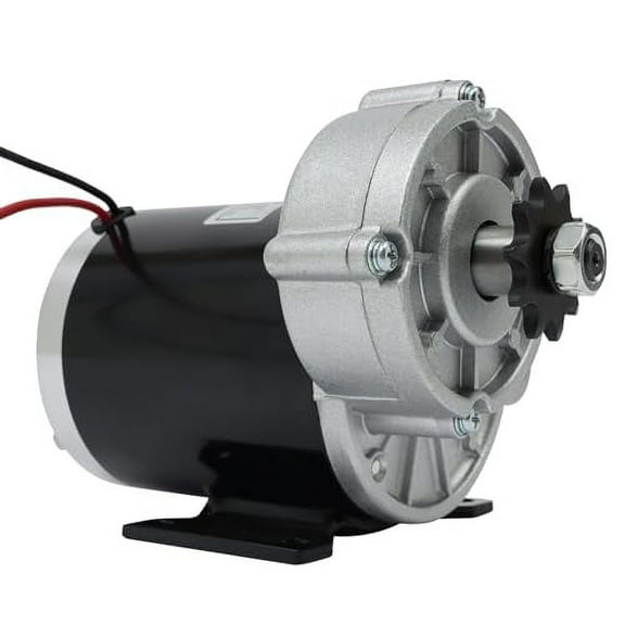 Gear Reduction Electric Motor, 24VDC 600W 450RPM DC Electric Bicycle Brushed Motor Re for Electric Bicycle, Scooter, Bikes
