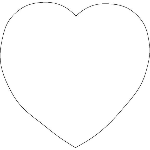 Sticky Shape Notepad White Heart, Paper, 3" x 3", 50 Sheets for Notes, Classroom , More