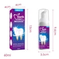 thumbnail image 2 of Pasta dental blanqueadora, blanqueadora y blanqueadora. Refresca el aliento, elimina el amarilleo, las manchas y el mal olor. Pasta dental de presión oral de 60 ml., 2 of 5