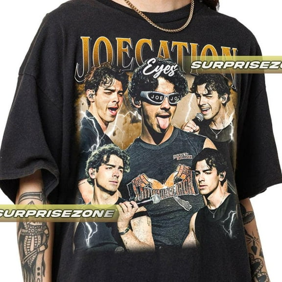 Joecation Eyes, Joe Jonas Unisex Softstyle Vintage Shirt, Gift For Woman and Man Unisex T-Shirt