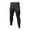Black, variant on Men’s Compression Pants Quick Dry Tights Leggings Sports Baselayer Running Gym Workout Gray