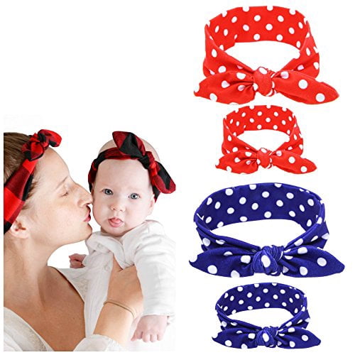 matching mom and baby headbands