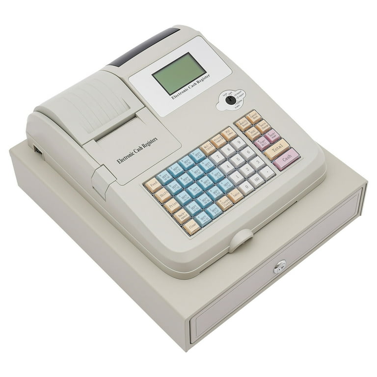Electronic Cash Register レジスター Amazon.com: Electric Cash Register with Drawer, Commercial Cash