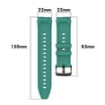 thumbnail image 3 of Estbridge Silicone Strap 22mm Watch Band Replacement for Watch S1 (Orange), 3 of 8