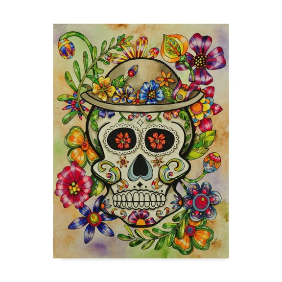 Trademark Fine Art 'El Sombrero' Canvas Art by Charlsie Kelly