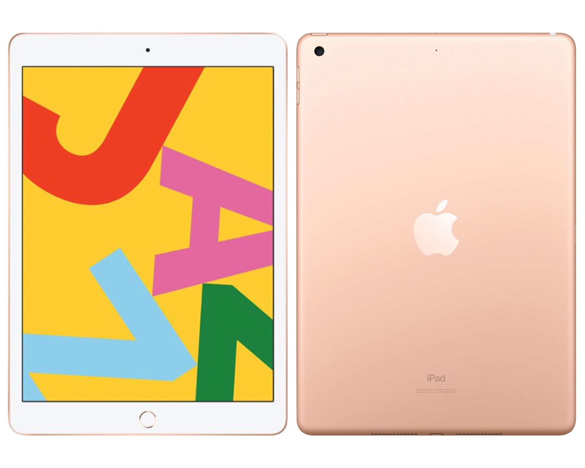 Apple iPad Wi-Fi - 7th generation - - 128 GB - 10.2" IPS 1620) - gold - Walmart.com