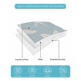 thumbnail image 5 of Quilts Twin-XL Size Bedding Set, Blue Starfish Coastal Lightweight Quilted Comforter, Nautical Summer Ocean Abstract Art Reversible Bedspread Coverlet with Pillow Covers for All Season, 68" x 98", 5 of 7