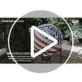 thumbnail image 3 of Alpine Corporation 10" Diameter Indoor/Outdoor Glass Mosaic Gazing Globe Yard Decoration, Patriotic Design, 3 of 7