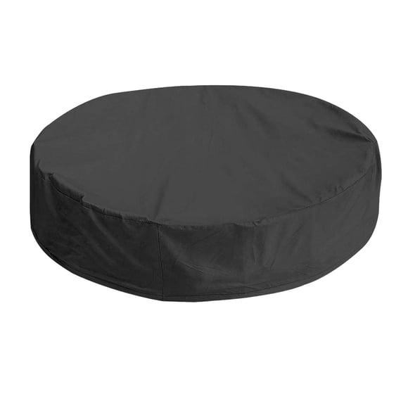 Cubiertas redondas para piscinas, impermeables, a prueba de polvo, para niños, para exteriores, arenero, juguetes protectores 122cmx30cm