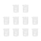 thumbnail image 1 of 10pcs 50ml Thick Glass Lab Beakers Experimental Graduated Cylinders with Clear Standard Scale Line, 1 of 4