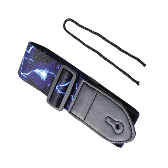 RUISINERY Adjustable Guitar Strap with Leather Ends Universals Guitar Shoulder Strap Replacement Guitar Belt Guitar Accessories