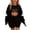 G Black, variant on Toddler Sweatshirts Dqueduo Children's Halloween Prints Casual Loose Fleece Lined Long Sleeve Round Neck Hoodie Sweatshirt For Kids