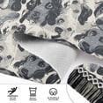 thumbnail image 3 of Ryvnso Cute Doodle Dogs-a1 Bedroom Runner Rug 2'x6' Hallway Area Carpet Non Slip Entryway Mat with Tassels, 3 of 8