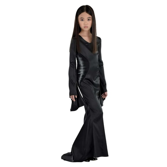 Girl's Wednesday Morticia Costume